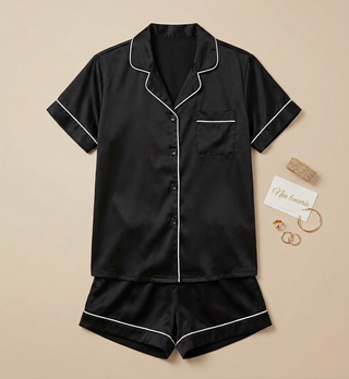 Black satin